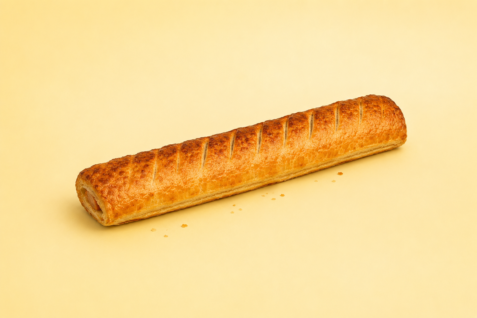 Sausage Roll at SnackiFry — before