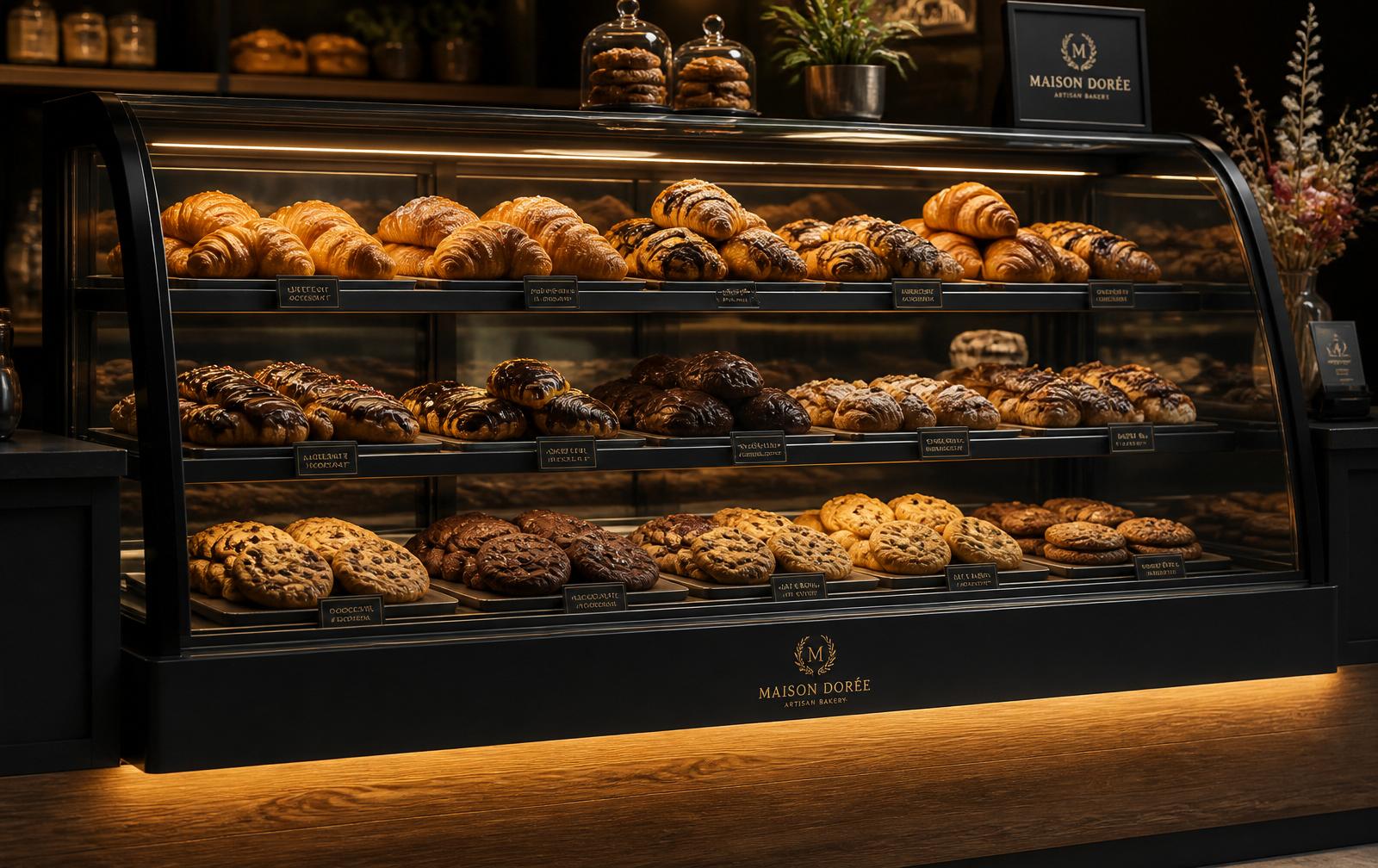 Freshly baked pastries